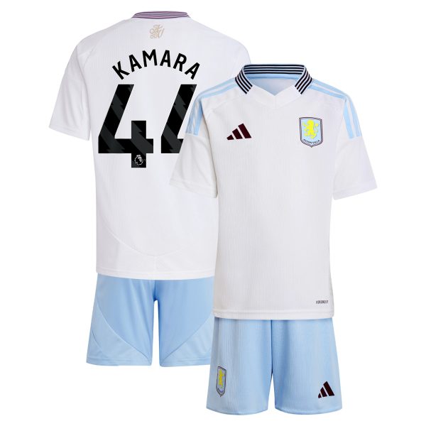 aston villa adidas away mini kit 2024-25 with kamara 44 printing Collection | Aston Villa Jerseys for True Fans