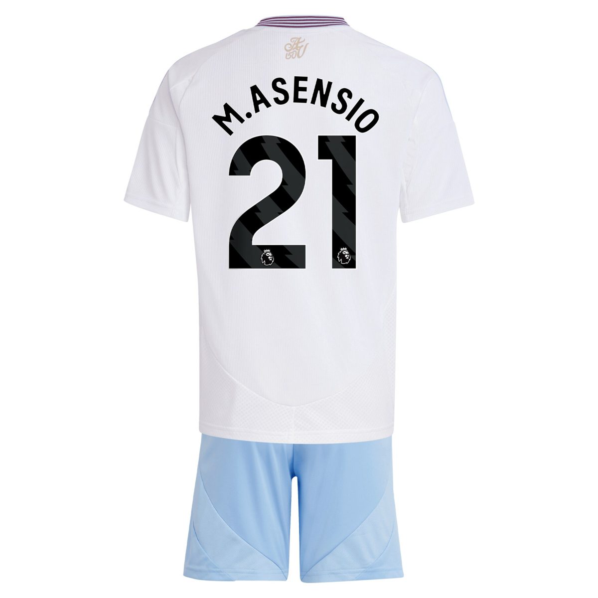 aston villa adidas away mini kit 2024-25 with m.asensio 21 printing Collection | Aston Villa Jerseys for True Fans