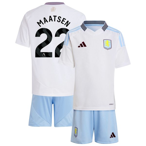 aston villa adidas away mini kit 2024-25 with maatsen 22 printing Collection | Aston Villa Jerseys for True Fans