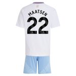 aston villa adidas away mini kit 2024-25 with maatsen 22 printing Collection | Aston Villa Jerseys for True Fans