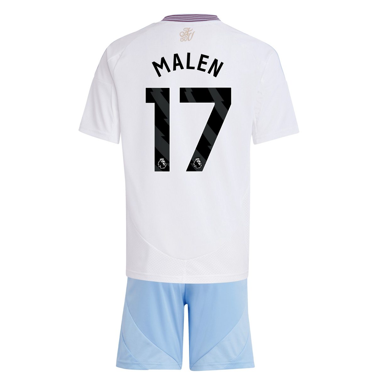 aston villa adidas away mini kit 2024-25 with malen 17 printing Collection | Aston Villa Jerseys for True Fans