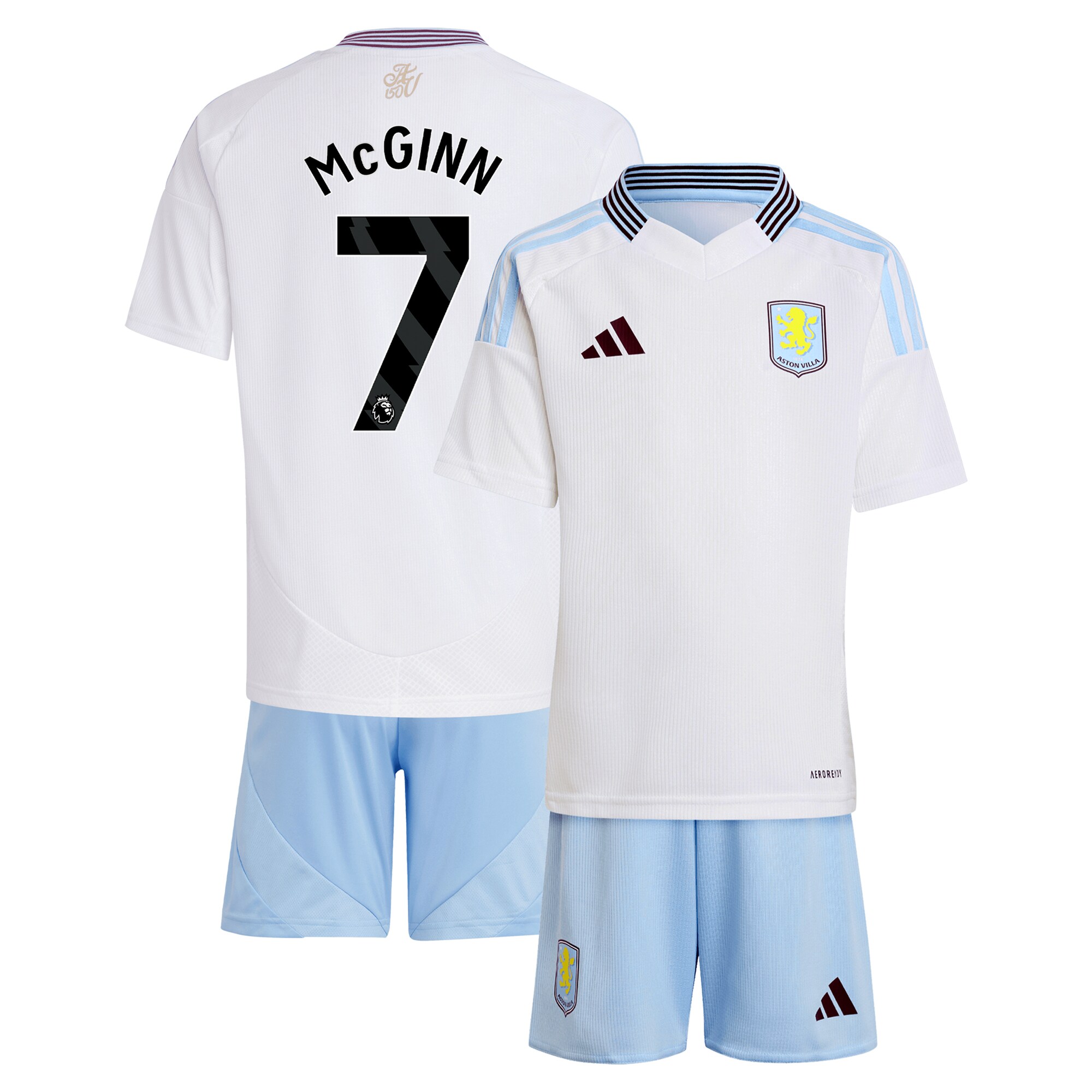 aston villa adidas away mini kit 2024-25 with mcginn 7 printing Collection | Aston Villa Jerseys for True Fans