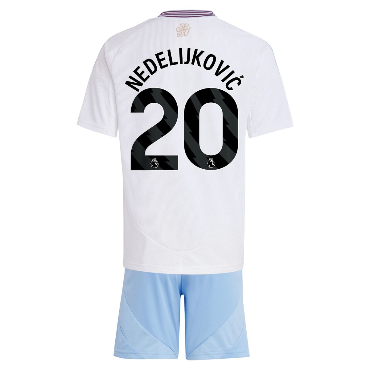 aston villa adidas away mini kit 2024-25 with nedeljković 20 printing Collection | Aston Villa Jerseys for True Fans