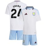 aston villa adidas away mini kit 2024-25 with onana 24 printing Collection | Aston Villa Jerseys for True Fans