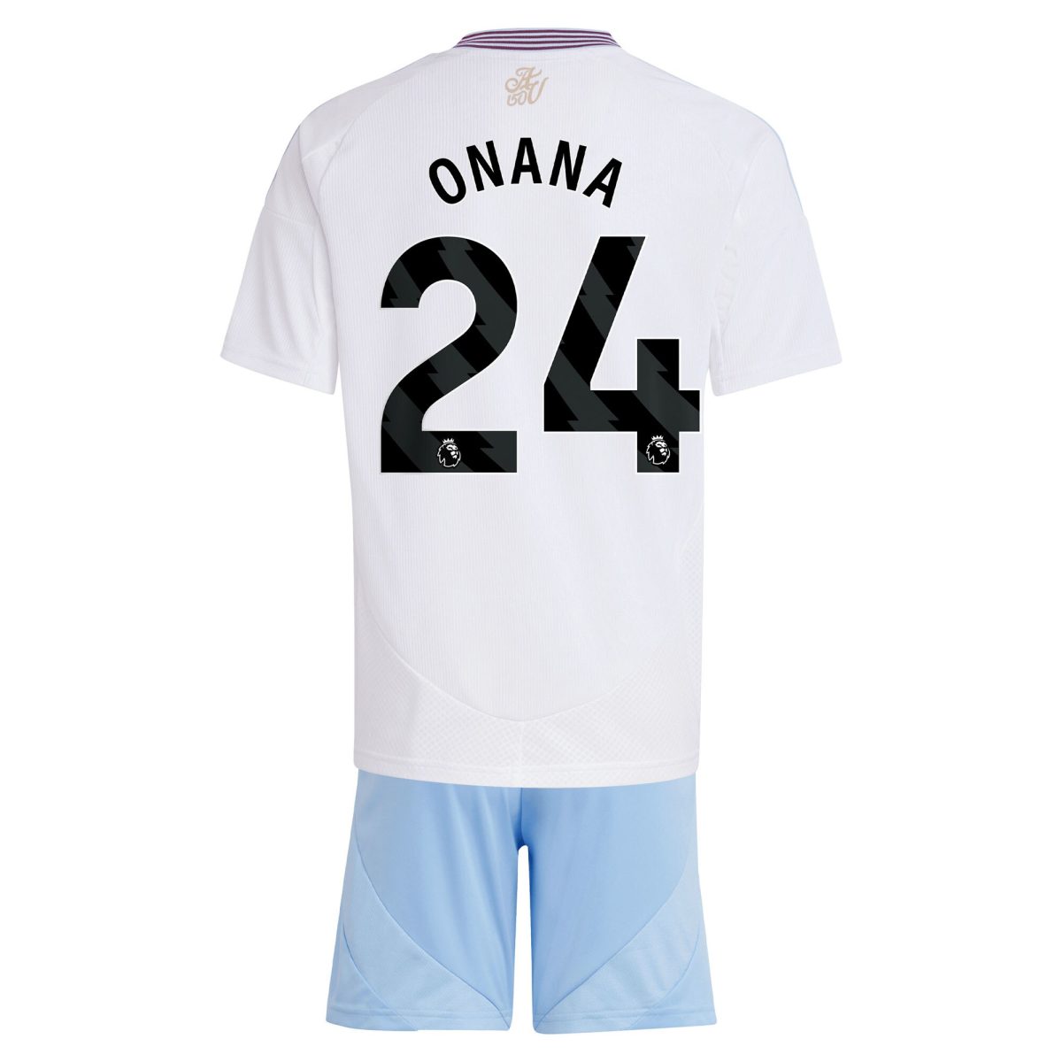 aston villa adidas away mini kit 2024-25 with onana 24 printing Collection | Aston Villa Jerseys for True Fans
