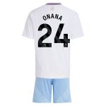aston villa adidas away mini kit 2024-25 with onana 24 printing Collection | Aston Villa Jerseys for True Fans
