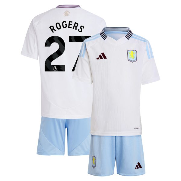 aston villa adidas away mini kit 2024-25 with rogers 27 printing Collection | Aston Villa Jerseys for True Fans