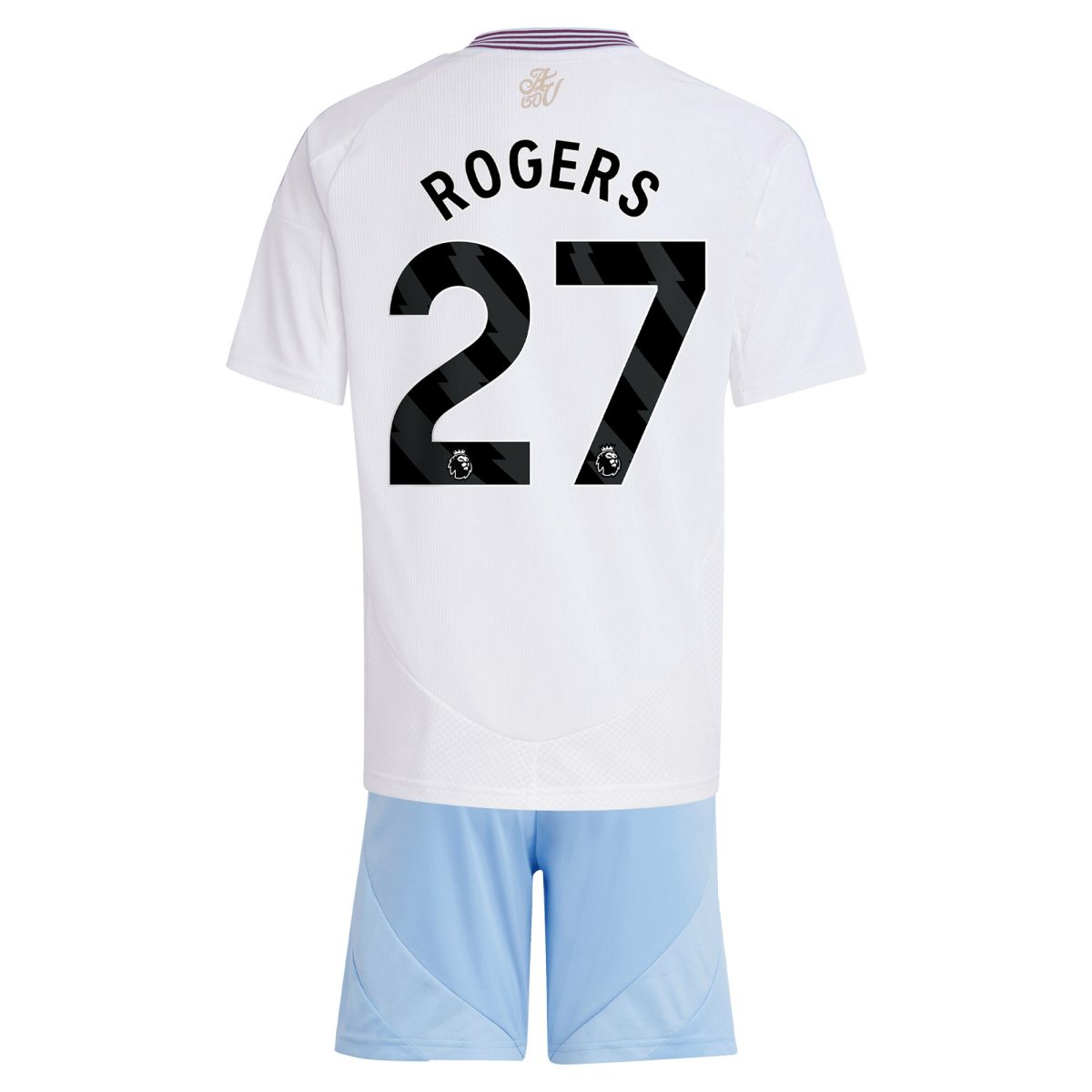 aston villa adidas away mini kit 2024-25 with rogers 27 printing Collection | Aston Villa Jerseys for True Fans