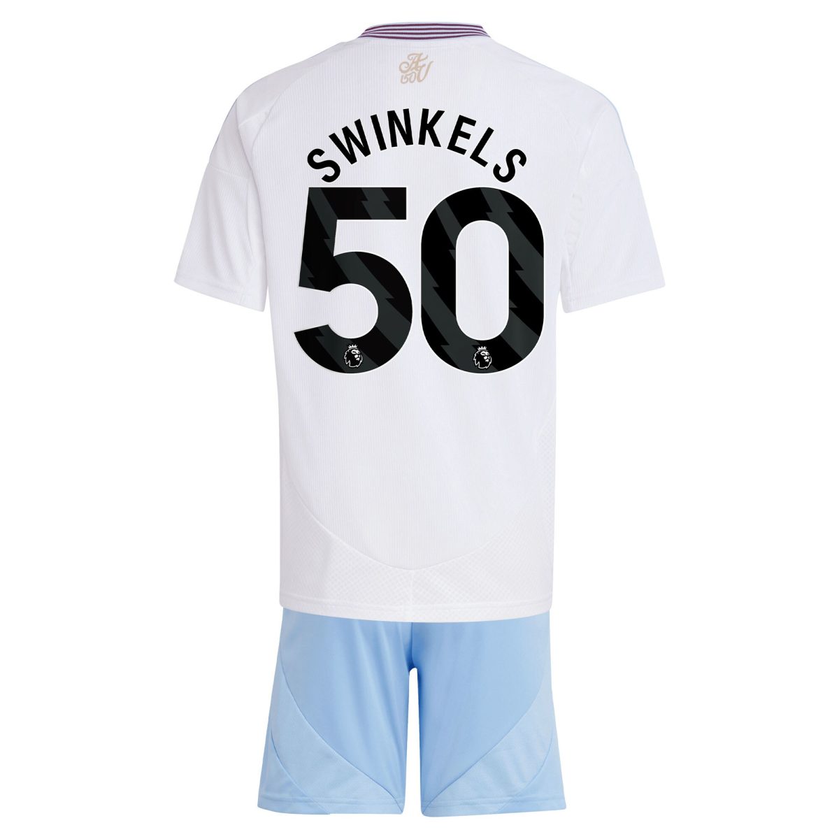 aston villa adidas away mini kit 2024-25 with swinkels 50 printing Collection | Aston Villa Jerseys for True Fans