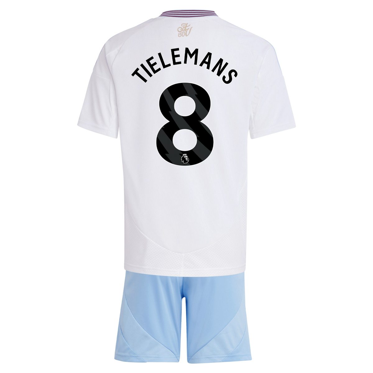 aston villa adidas away mini kit 2024-25 with tielemans 8 printing Collection | Aston Villa Jerseys for True Fans
