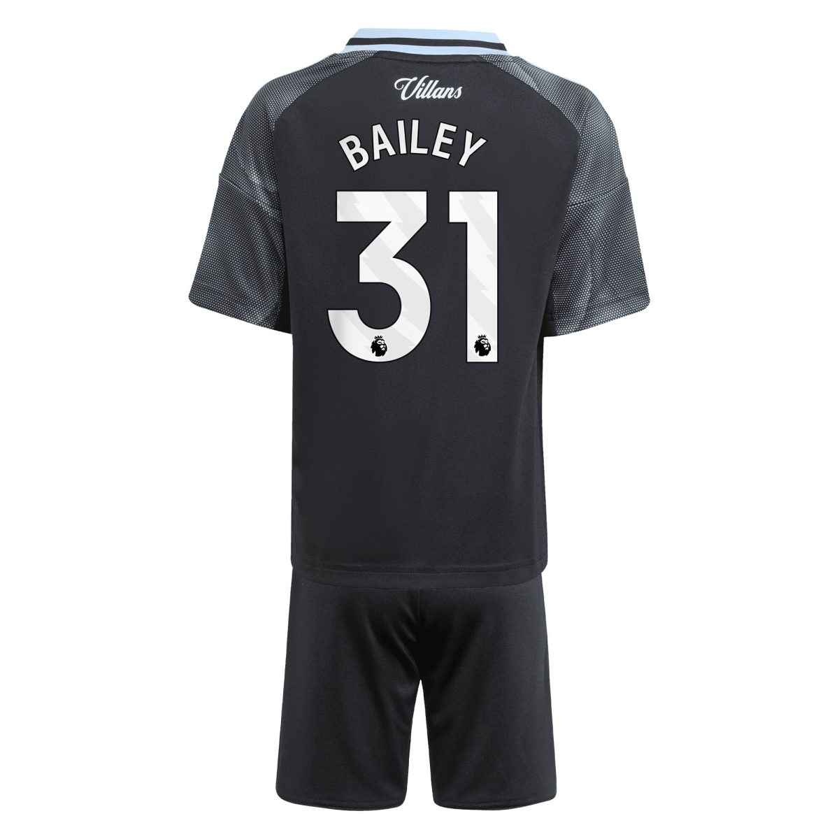 aston villa adidas away mini kit 2025-26 with bailey 31 printing Collection | Aston Villa Jerseys for True Fans