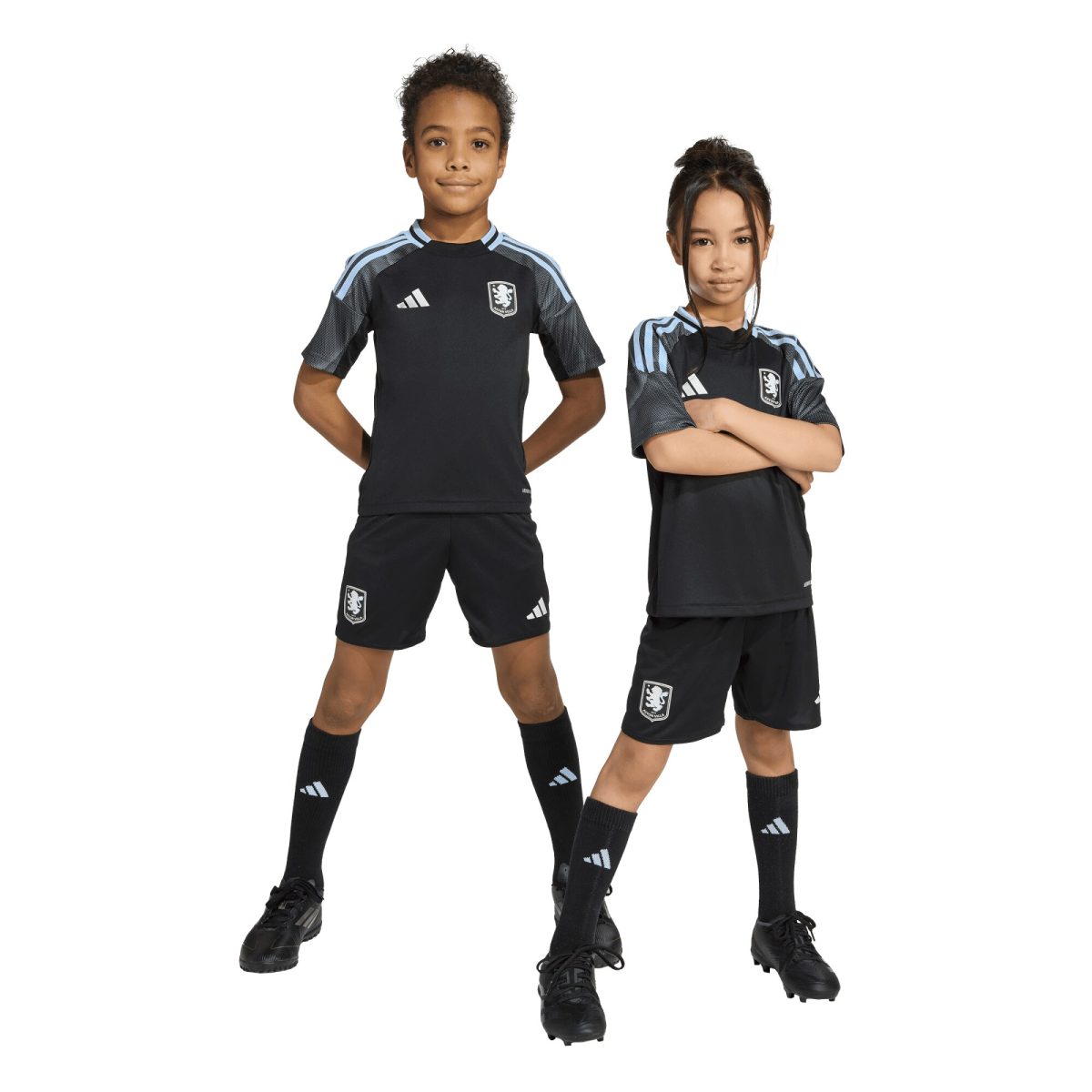 aston villa adidas away mini kit 2025-26 with custom printing Collection | Aston Villa Jerseys for True Fans
