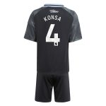 aston villa adidas away mini kit 2025-26 with konsa 4 printing Collection | Aston Villa Jerseys for True Fans