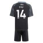 aston villa adidas away mini kit 2025-26 with pau 14 printing Collection | Aston Villa Jerseys for True Fans