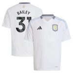 aston villa adidas away shirt 2024-25 – kids with bailey 31 printing Collection | Aston Villa Jerseys for True Fans
