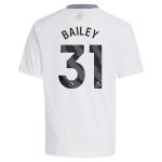 aston villa adidas away shirt 2024-25 – kids with bailey 31 printing Collection | Aston Villa Jerseys for True Fans