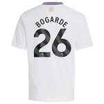 aston villa adidas away shirt 2024-25 – kids with bogarde 26 printing Collection | Aston Villa Jerseys for True Fans