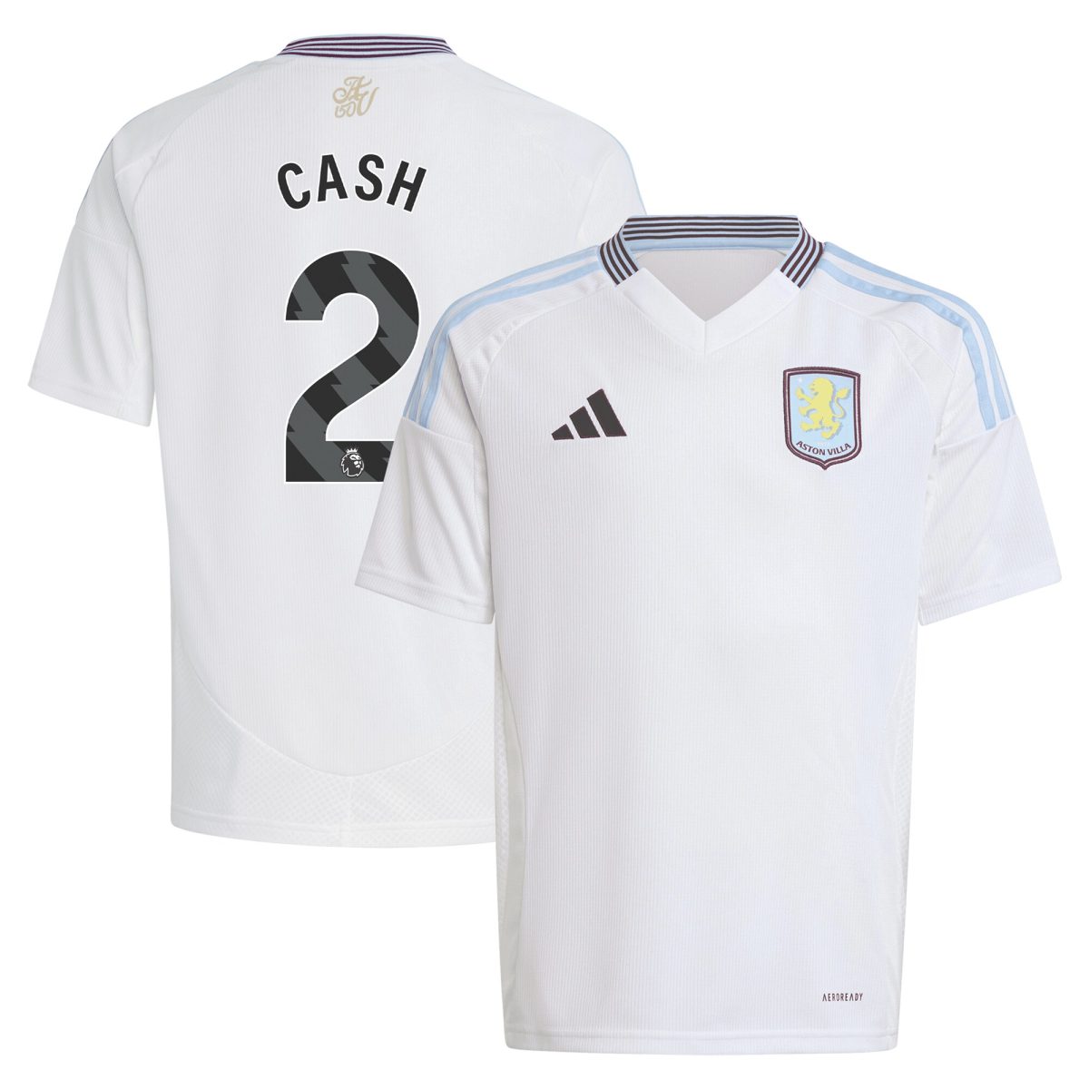 aston villa adidas away shirt 2024-25 – kids with cash 2 printing Collection | Aston Villa Jerseys for True Fans