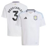 aston villa adidas away shirt 2024-25 – kids with diego carlos 3 printing Collection | Aston Villa Jerseys for True Fans