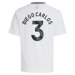 aston villa adidas away shirt 2024-25 – kids with diego carlos 3 printing Collection | Aston Villa Jerseys for True Fans