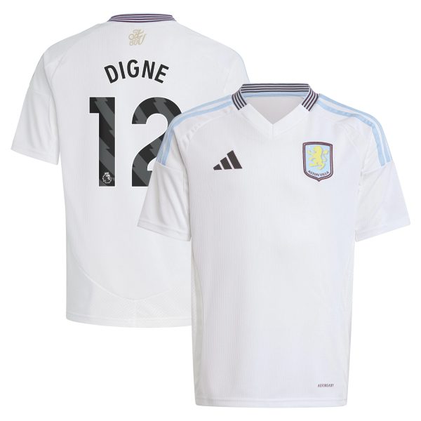 aston villa adidas away shirt 2024-25 – kids with digne 12 printing Collection | Aston Villa Jerseys for True Fans