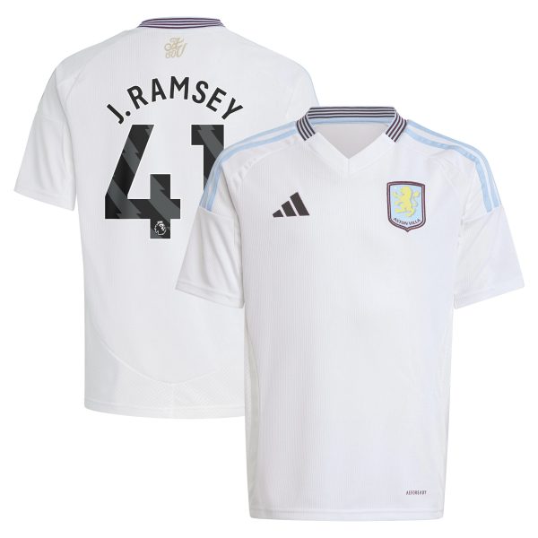 aston villa adidas away shirt 2024-25 – kids with j. ramsey 41 printing Collection | Aston Villa Jerseys for True Fans