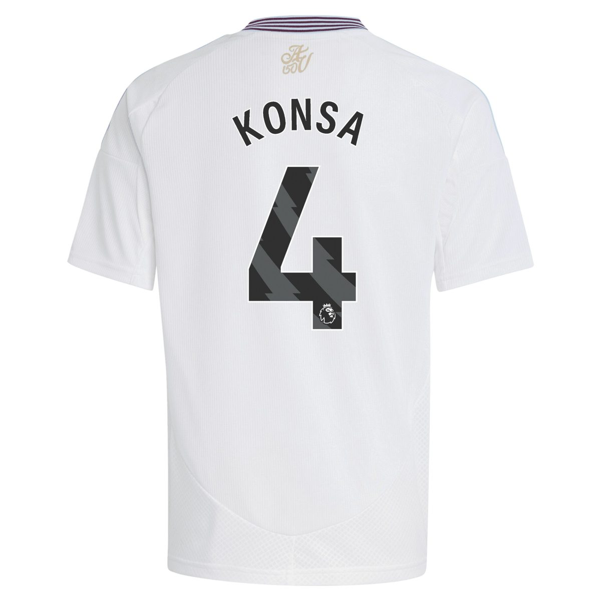 aston villa adidas away shirt 2024-25 – kids with konsa 4 printing Collection | Aston Villa Jerseys for True Fans