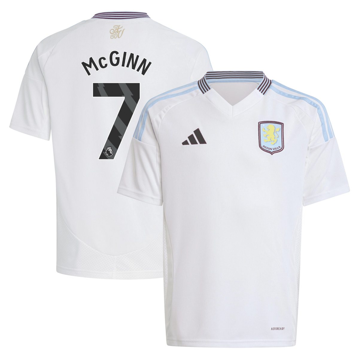 aston villa adidas away shirt 2024-25 – kids with mcginn 7 printing Collection | Aston Villa Jerseys for True Fans