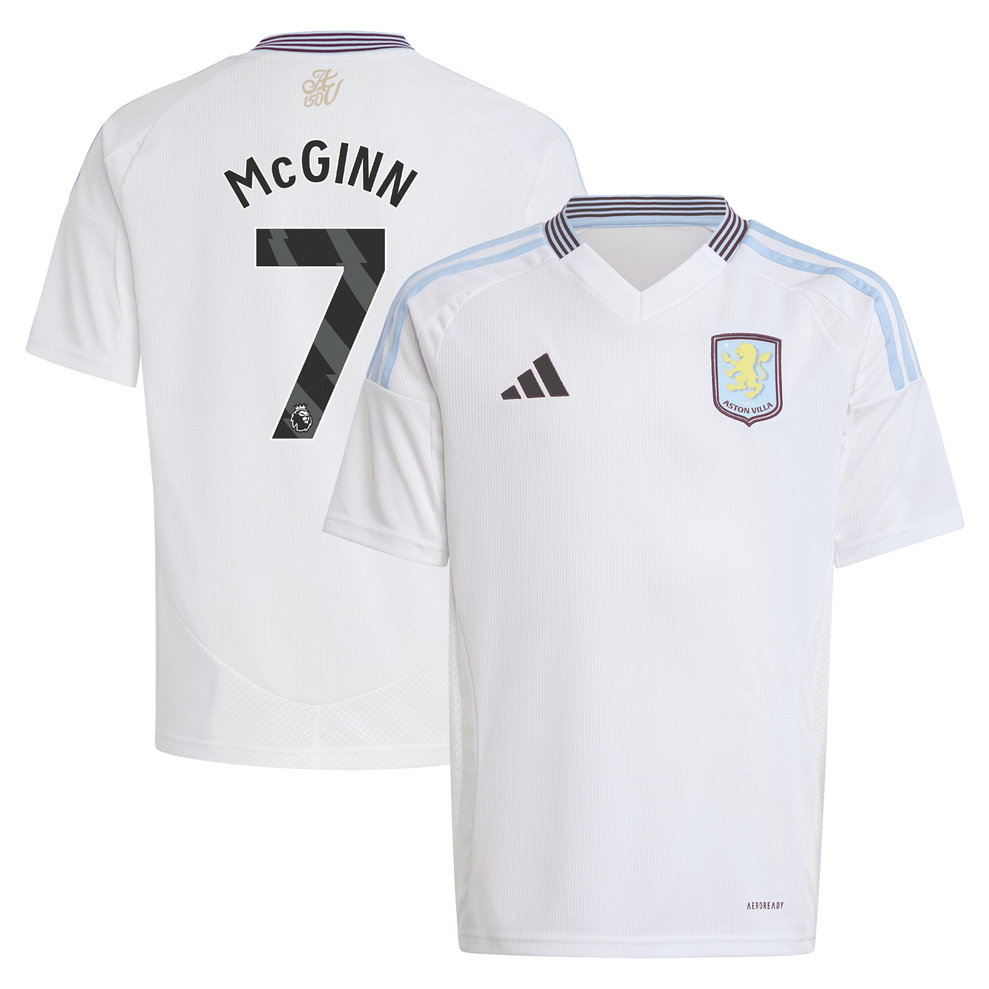 aston villa adidas away shirt 2024-25 – kids with mcginn 7 printing Collection | Aston Villa Jerseys for True Fans