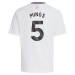aston villa adidas away shirt 2024-25 – kids with mings 5 printing Collection | Aston Villa Jerseys for True Fans