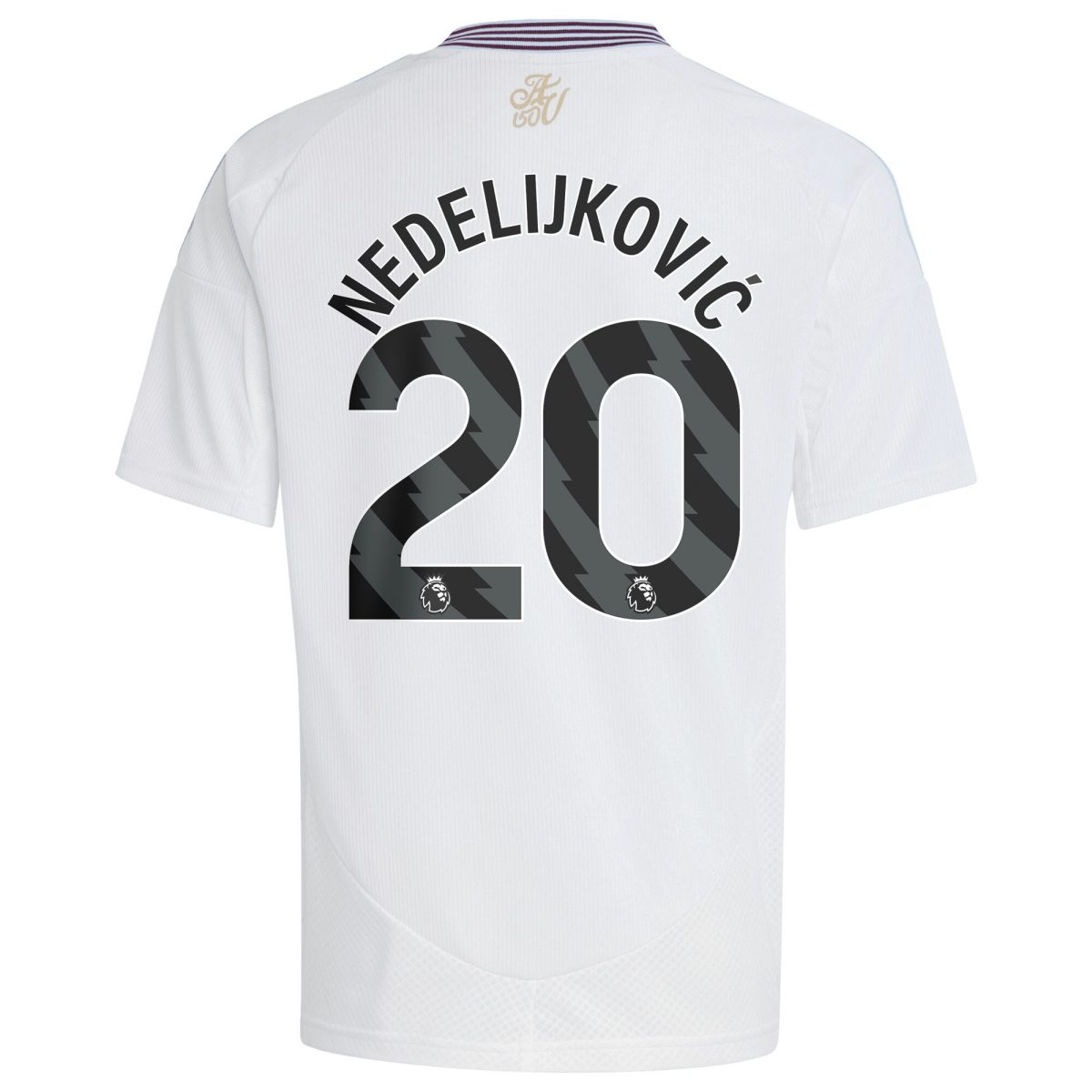 aston villa adidas away shirt 2024-25 – kids with nedeljković 20 printing Collection | Aston Villa Jerseys for True Fans