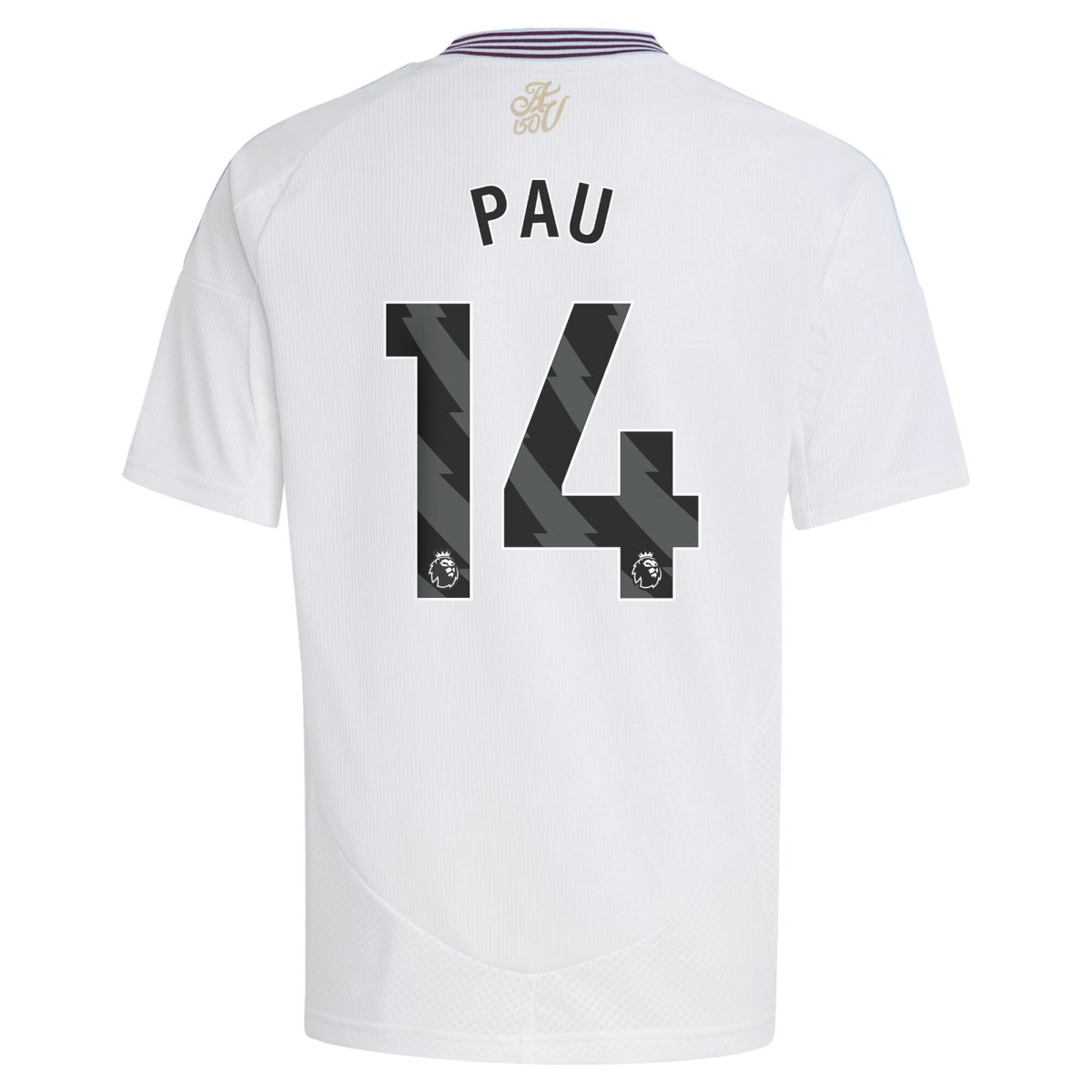 aston villa adidas away shirt 2024-25 – kids with pau 14 printing Collection | Aston Villa Jerseys for True Fans
