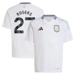 aston villa adidas away shirt 2024-25 – kids with rogers 27 printing Collection | Aston Villa Jerseys for True Fans