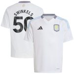 aston villa adidas away shirt 2024-25 – kids with swinkels 50 printing Collection | Aston Villa Jerseys for True Fans