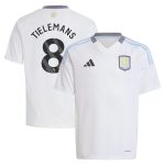 aston villa adidas away shirt 2024-25 – kids with tielemans 8 printing Collection | Aston Villa Jerseys for True Fans