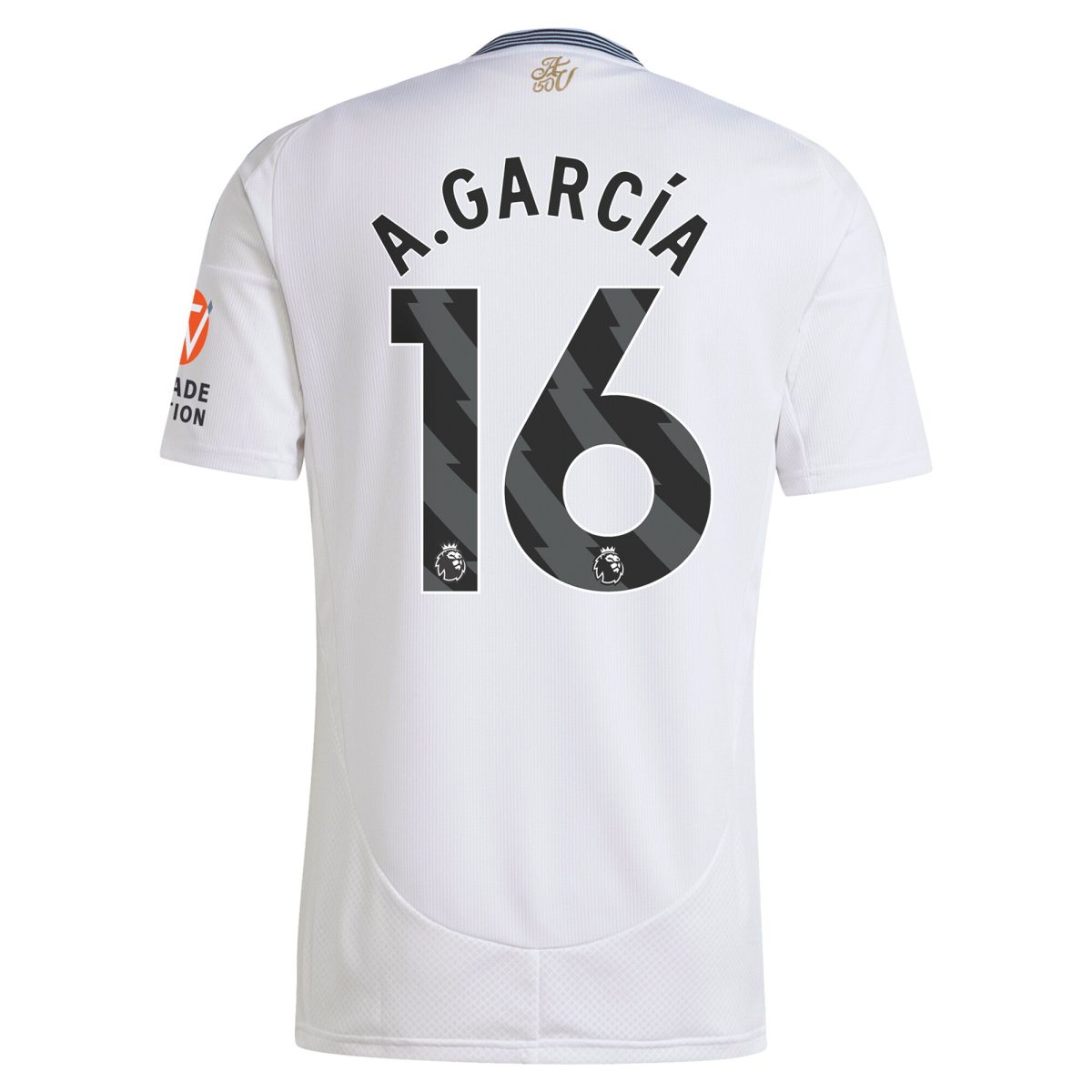 aston villa adidas away shirt 2024-25 with a.garcía 16 printing Collection | Aston Villa Jerseys for True Fans