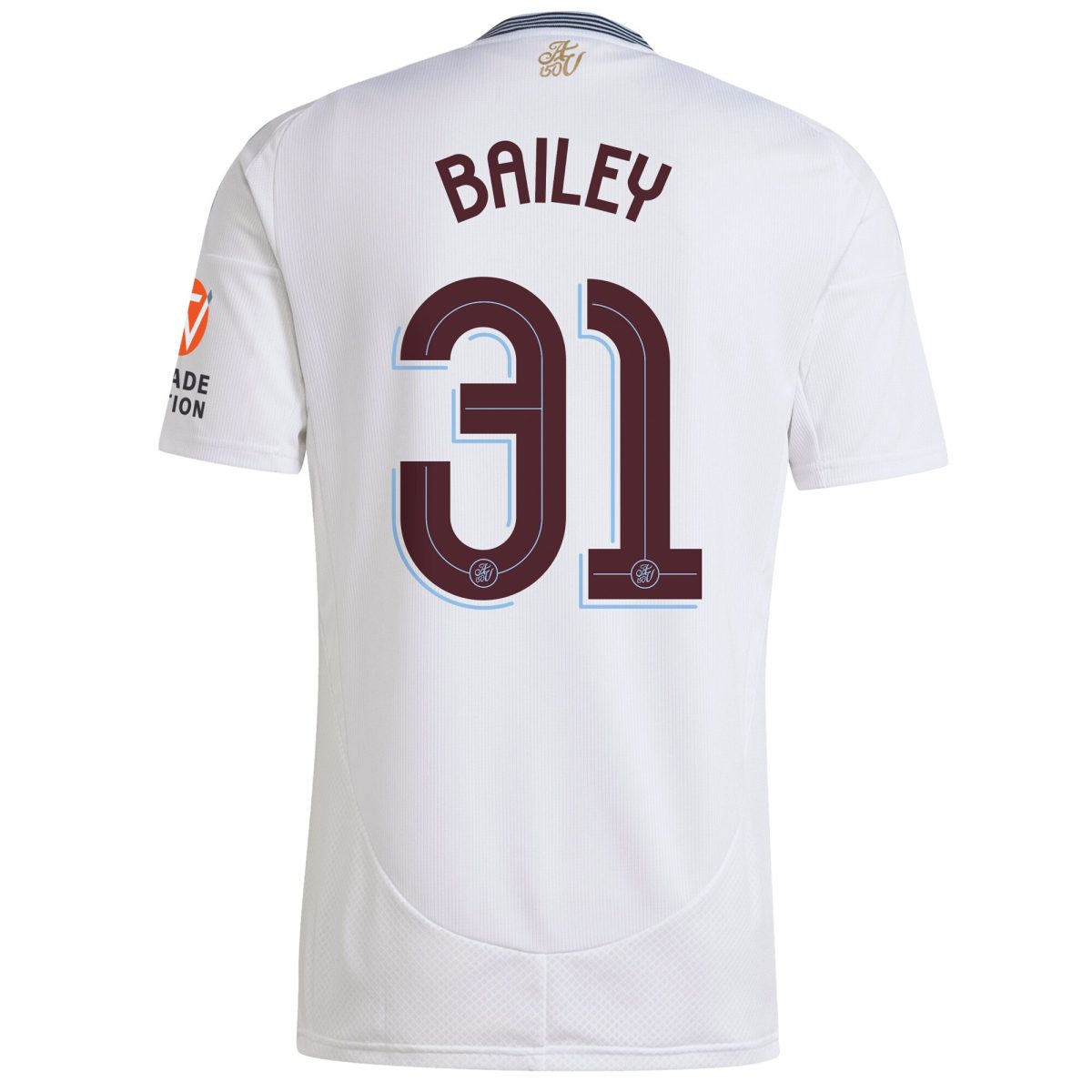 aston villa adidas away shirt 2024-25 with bailey 31 cup printing Collection | Aston Villa Jerseys for True Fans