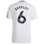 aston villa adidas away shirt 2024-25 with barkley 6 printing Collection | Aston Villa Jerseys for True Fans