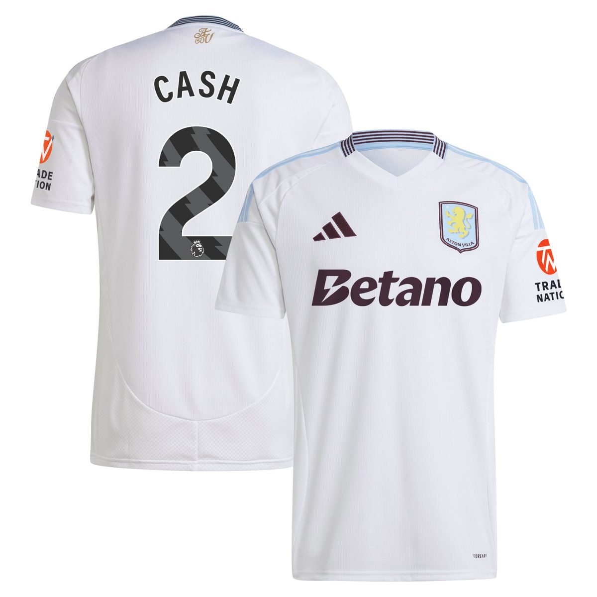 aston villa adidas away shirt 2024-25 with cash 2 printing Collection | Aston Villa Jerseys for True Fans