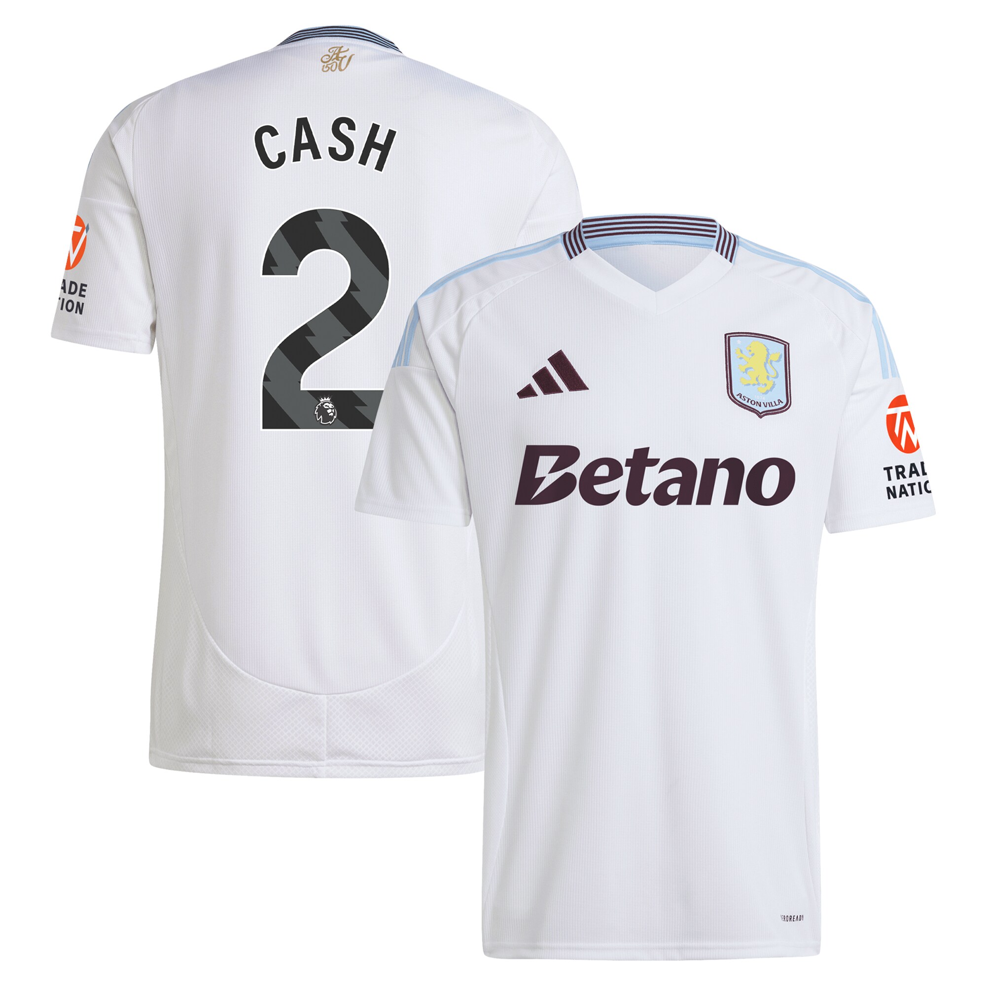 aston villa adidas away shirt 2024-25 with cash 2 printing Collection | Aston Villa Jerseys for True Fans