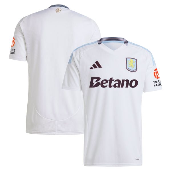 aston villa adidas away shirt 2024-25 with custom printing Collection | Aston Villa Jerseys for True Fans
