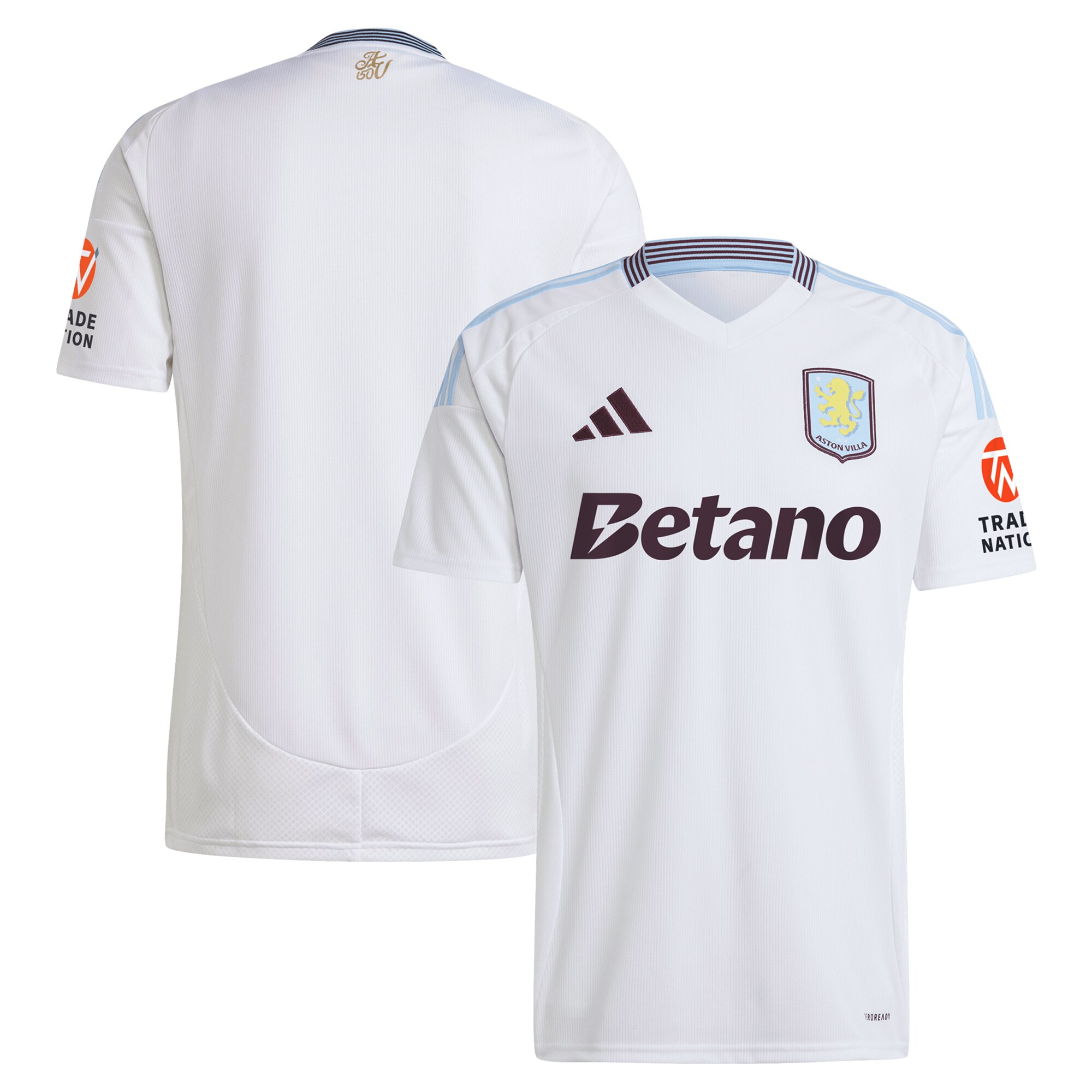 aston villa adidas away shirt 2024-25 with custom printing Collection | Aston Villa Jerseys for True Fans