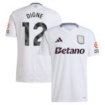 aston villa adidas away shirt 2024-25 with digne 12 printing Collection | Aston Villa Jerseys for True Fans