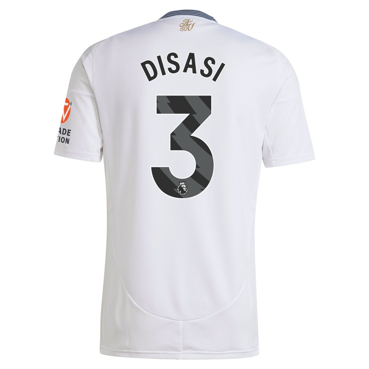 aston villa adidas away shirt 2024-25 with disasi 3 printing Collection | Aston Villa Jerseys for True Fans