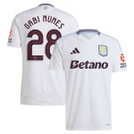 aston villa adidas away shirt 2024-25 with gabi nunes 28 cup printing Collection | Aston Villa Jerseys for True Fans