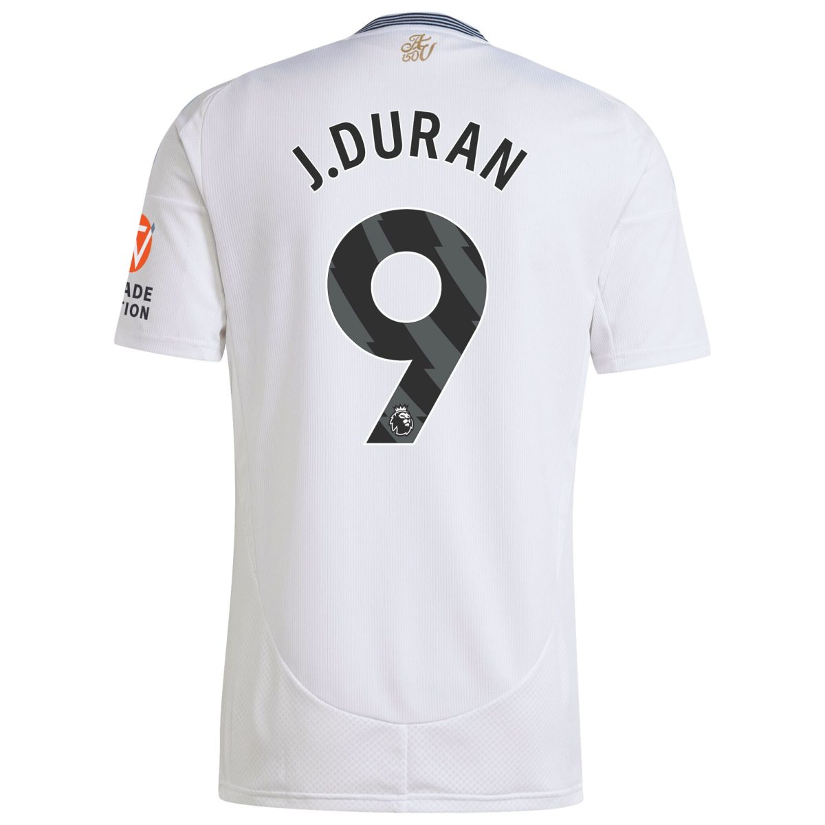 aston villa adidas away shirt 2024-25 with j.duran 9 printing Collection | Aston Villa Jerseys for True Fans