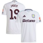 aston villa adidas away shirt 2024-25 with jaden 19 cup printing Collection | Aston Villa Jerseys for True Fans