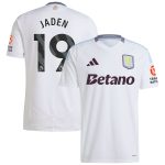 aston villa adidas away shirt 2024-25 with jaden 19 printing Collection | Aston Villa Jerseys for True Fans