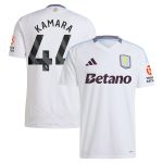 aston villa adidas away shirt 2024-25 with kamara 44 printing Collection | Aston Villa Jerseys for True Fans