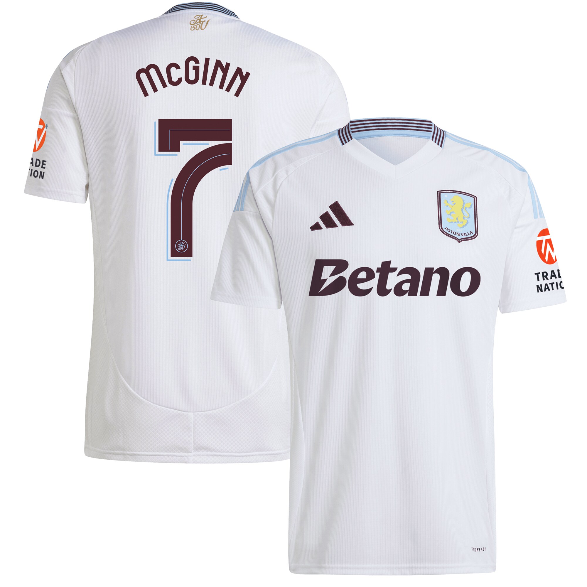 aston villa adidas away shirt 2024-25 with mcginn 7 cup printing Collection | Aston Villa Jerseys for True Fans